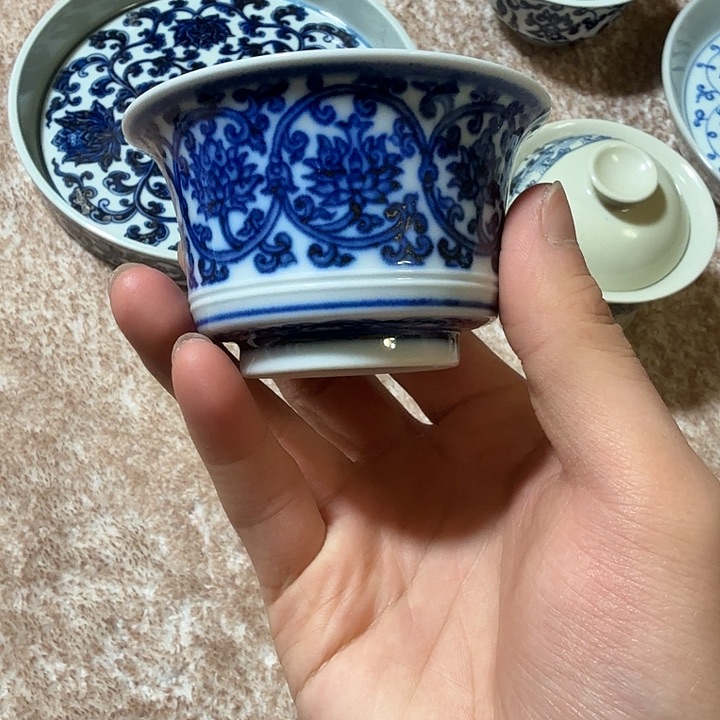 摆件景德镇手工手绘