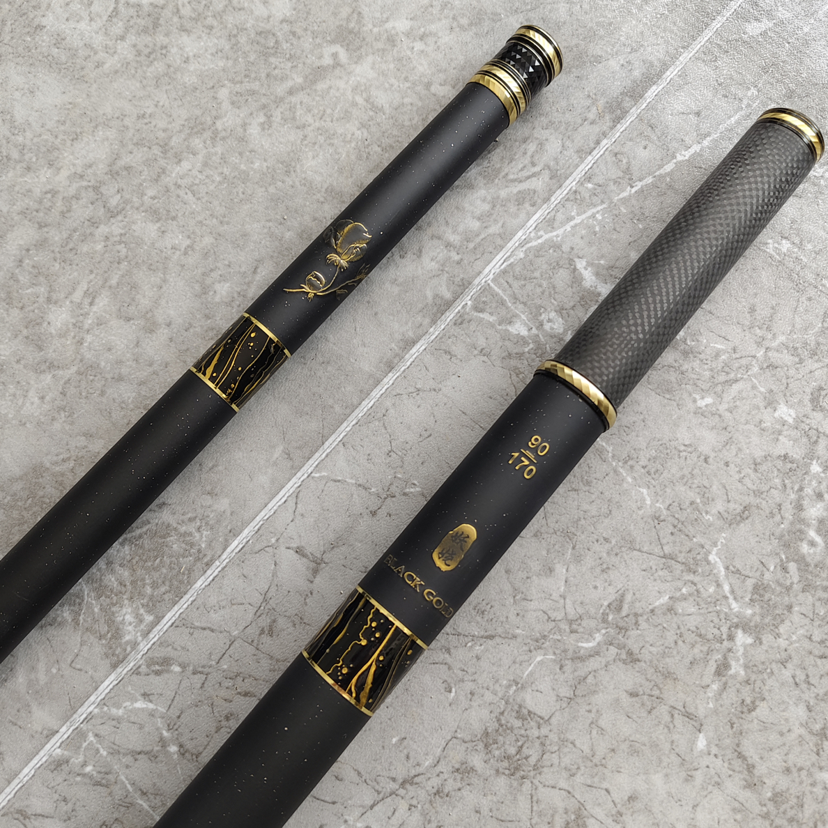 黑金Y系列插接抄网杆90-170米