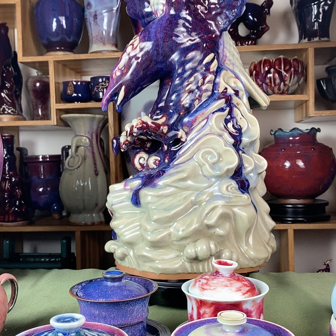 陶瓷用****5大鹏展翅，传统柴烧