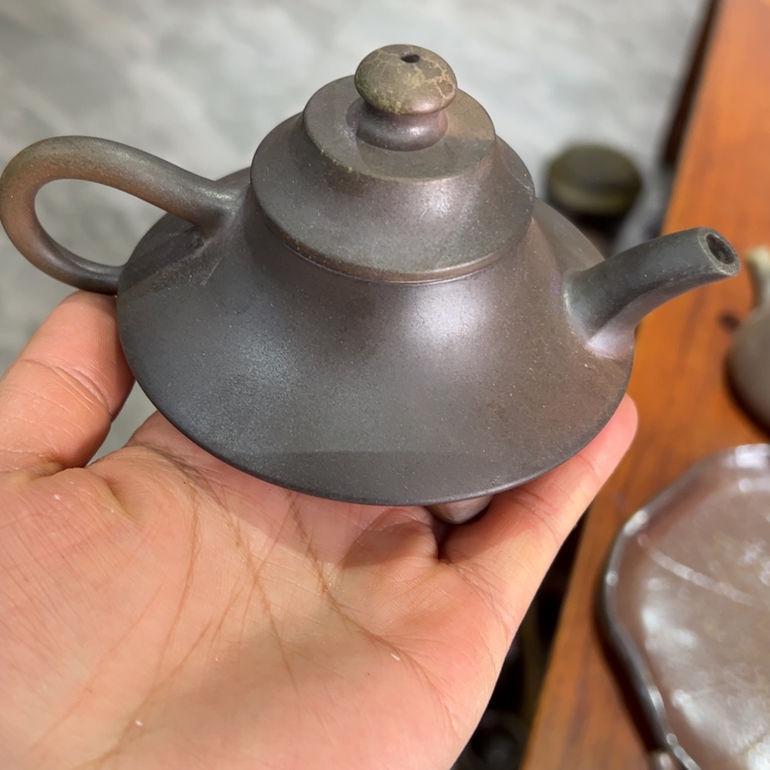 贵台龙窑柴烧茶壶36