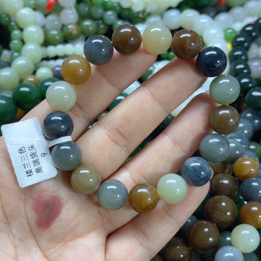 未镶嵌手串和田玉