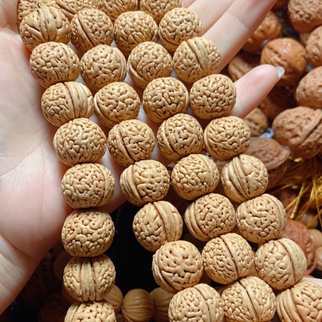 文玩核桃手串108颗桃核
