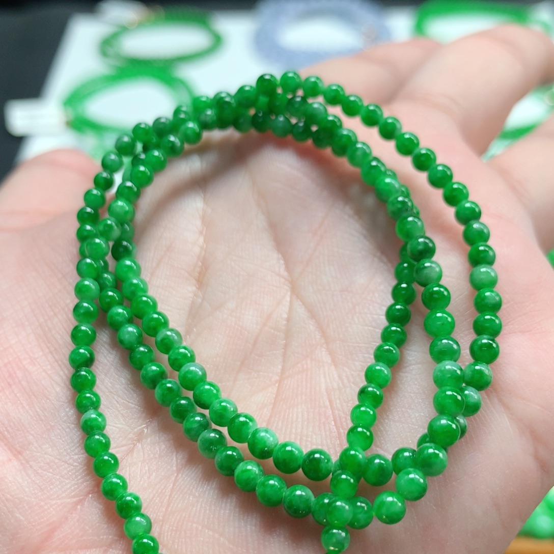 翡翠未镶嵌手链翡翠