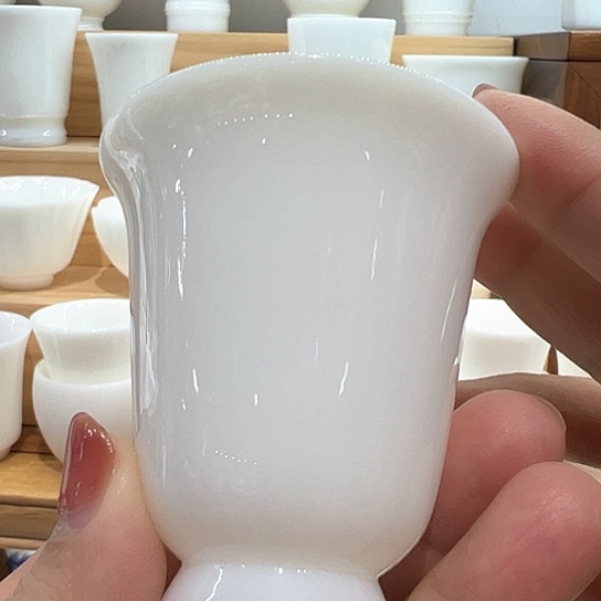 杯子璞玉冰种玉瓷