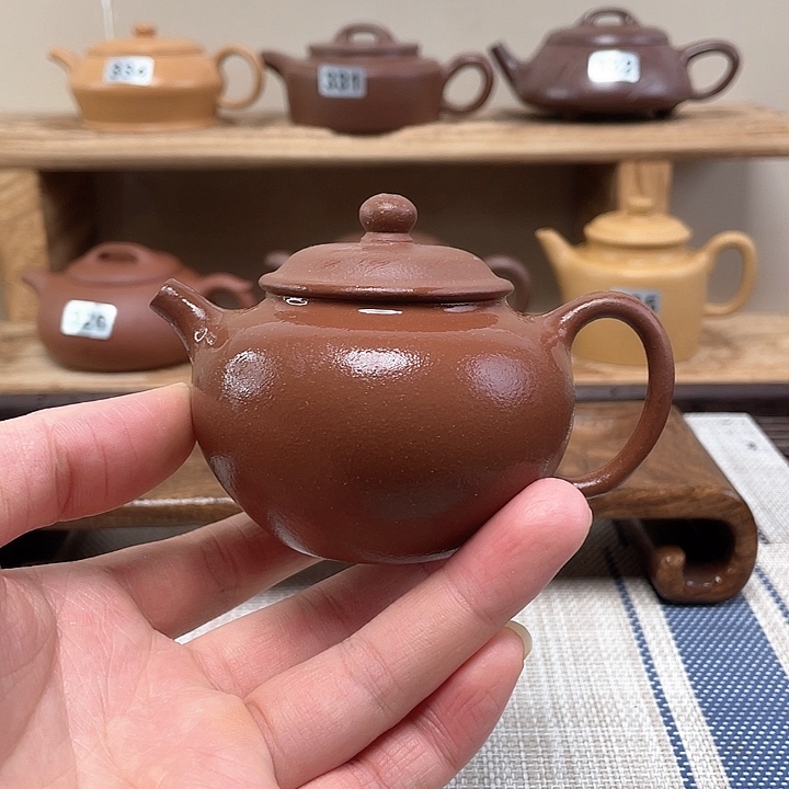 紫砂茶壶原矿手工紫砂壶绳