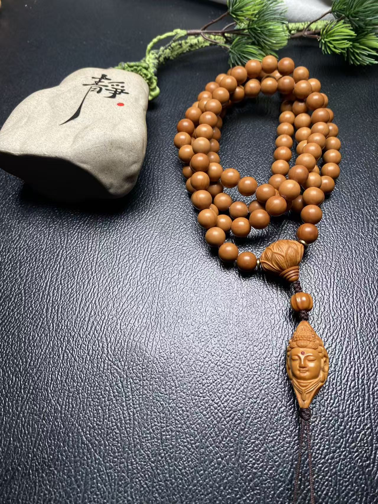 猴头核桃小光珠脖挂