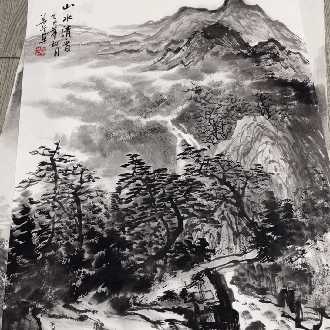 国画毛华兮老师作品欣赏