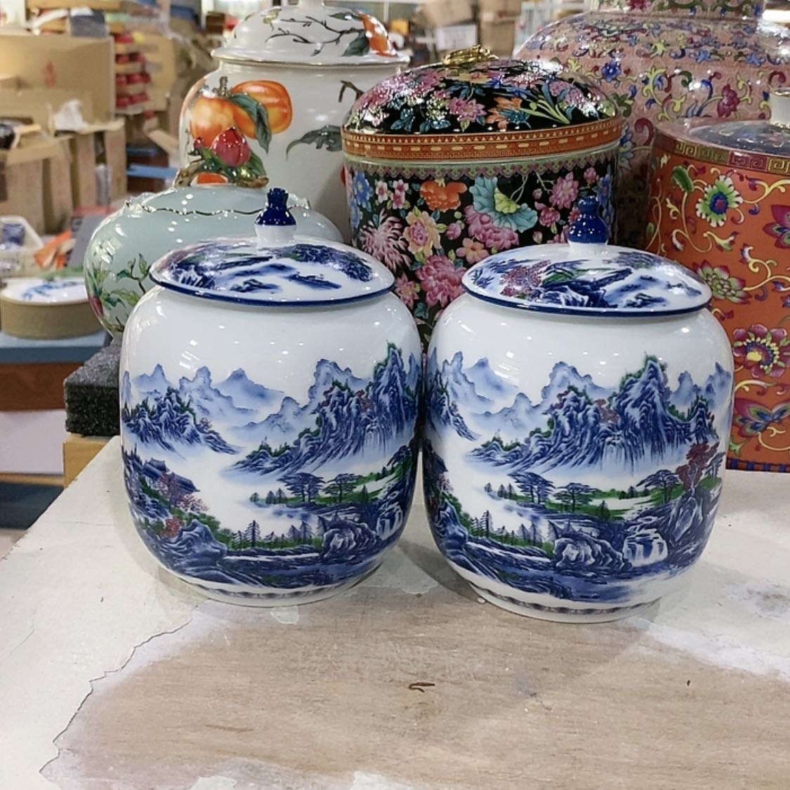 【闪购商品】罐茶叶罐陶瓷茶叶罐