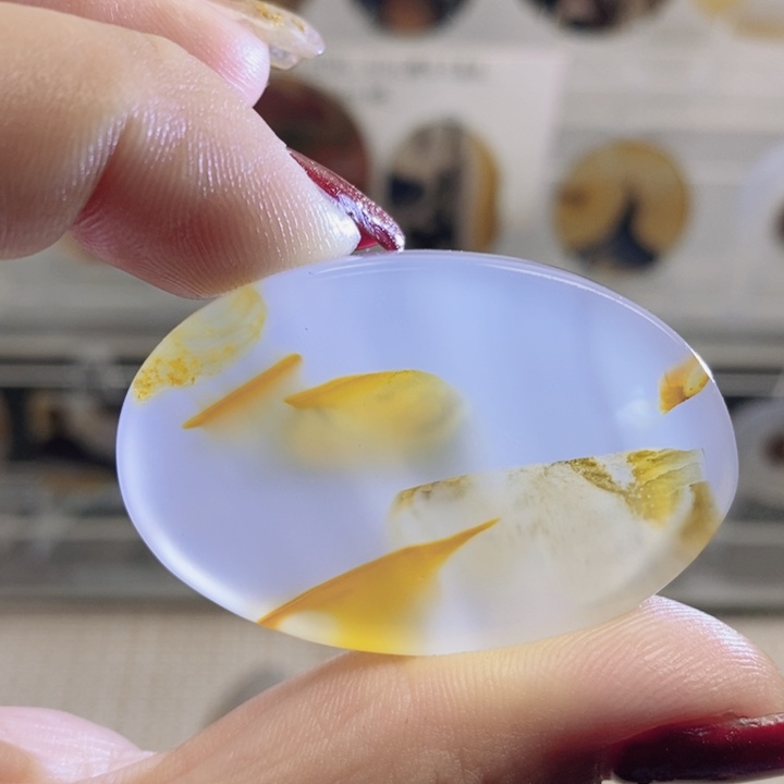 玛瑙/玉髓未镶嵌颈饰