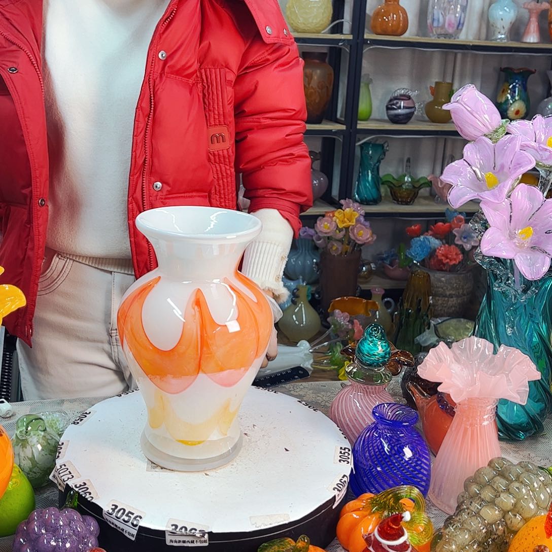 复古瓶 不完美福利家悦琉璃工艺品