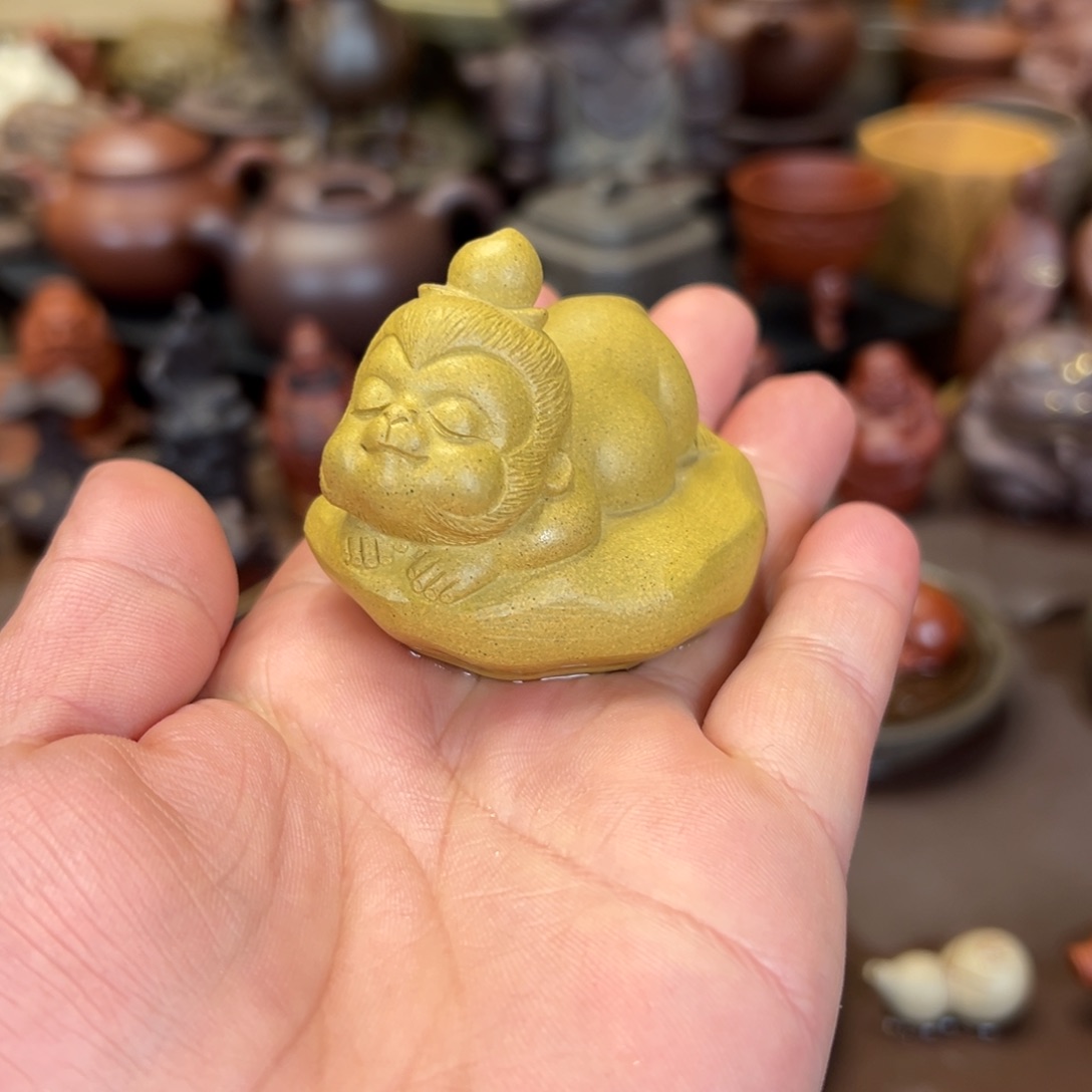 紫砂茶宠紫砂猴子