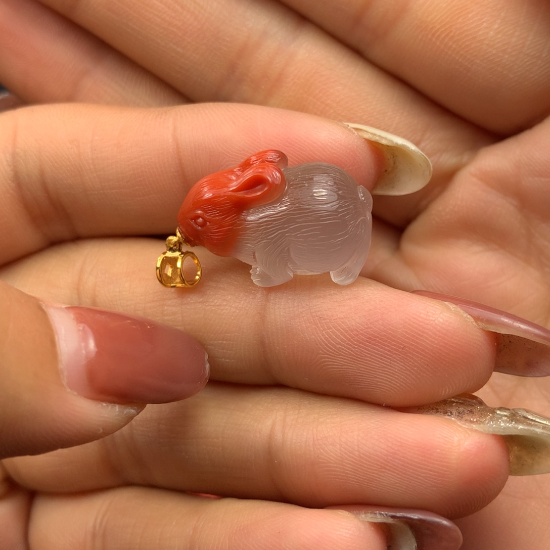 南红玛瑙吊坠未镶嵌?**?