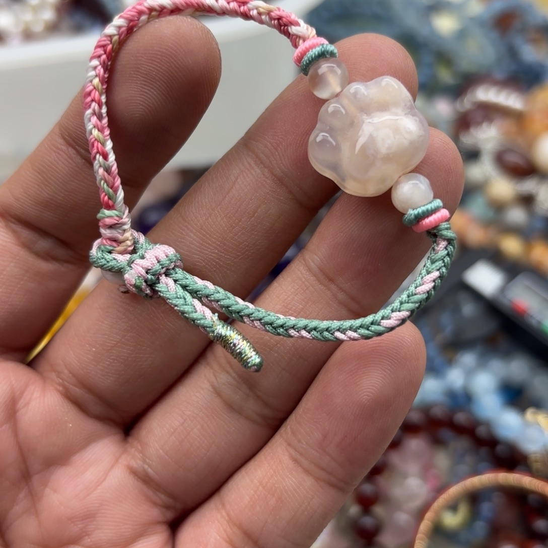 银S925镶嵌手链水晶