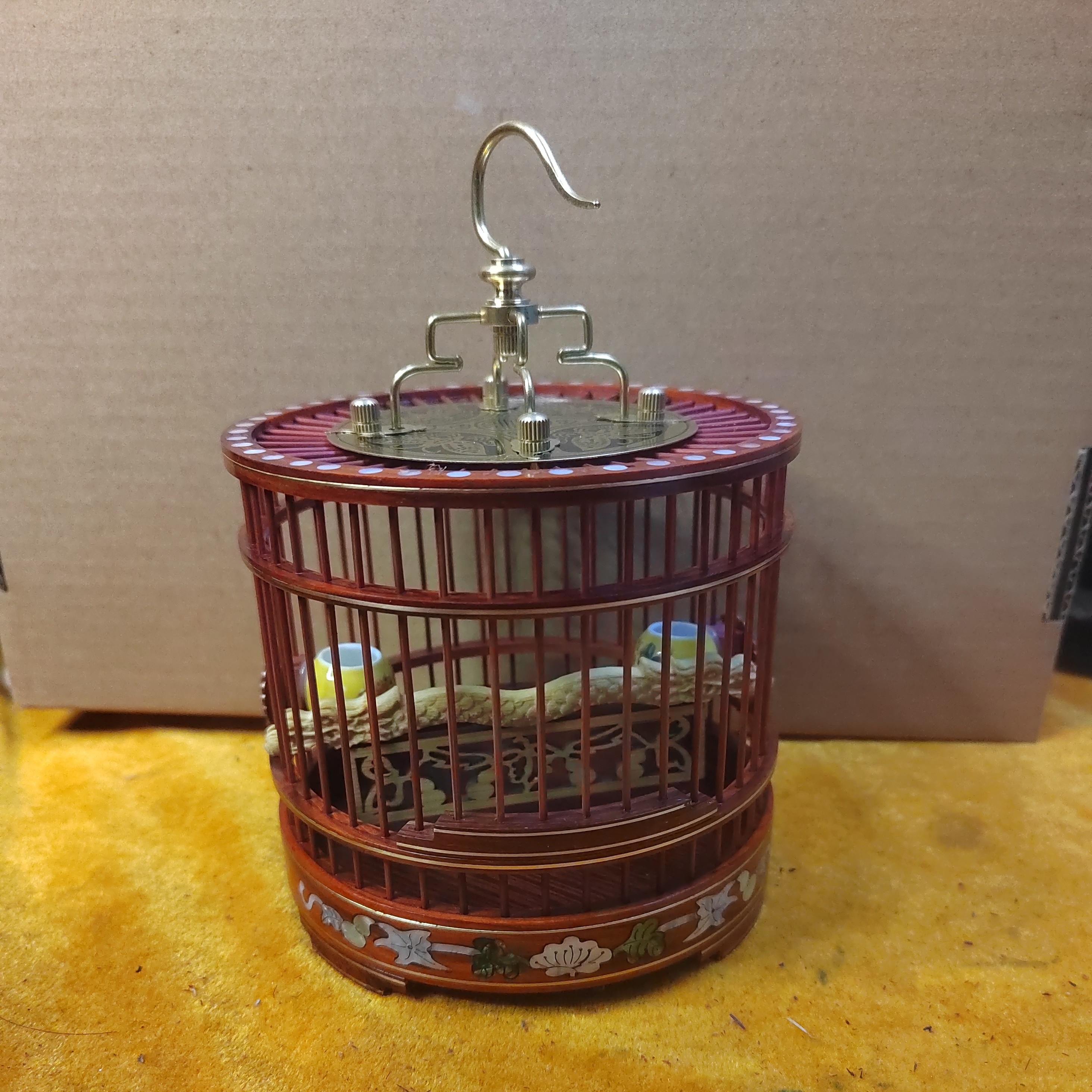 非遗镶嵌高端蝈蝈笼