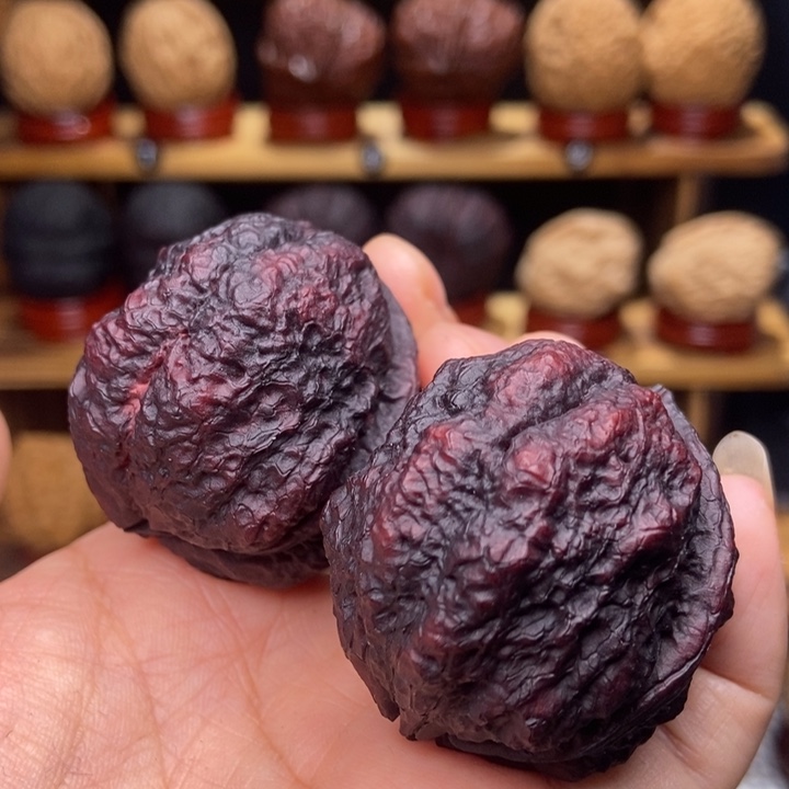 文玩核桃吊坠饕餮42