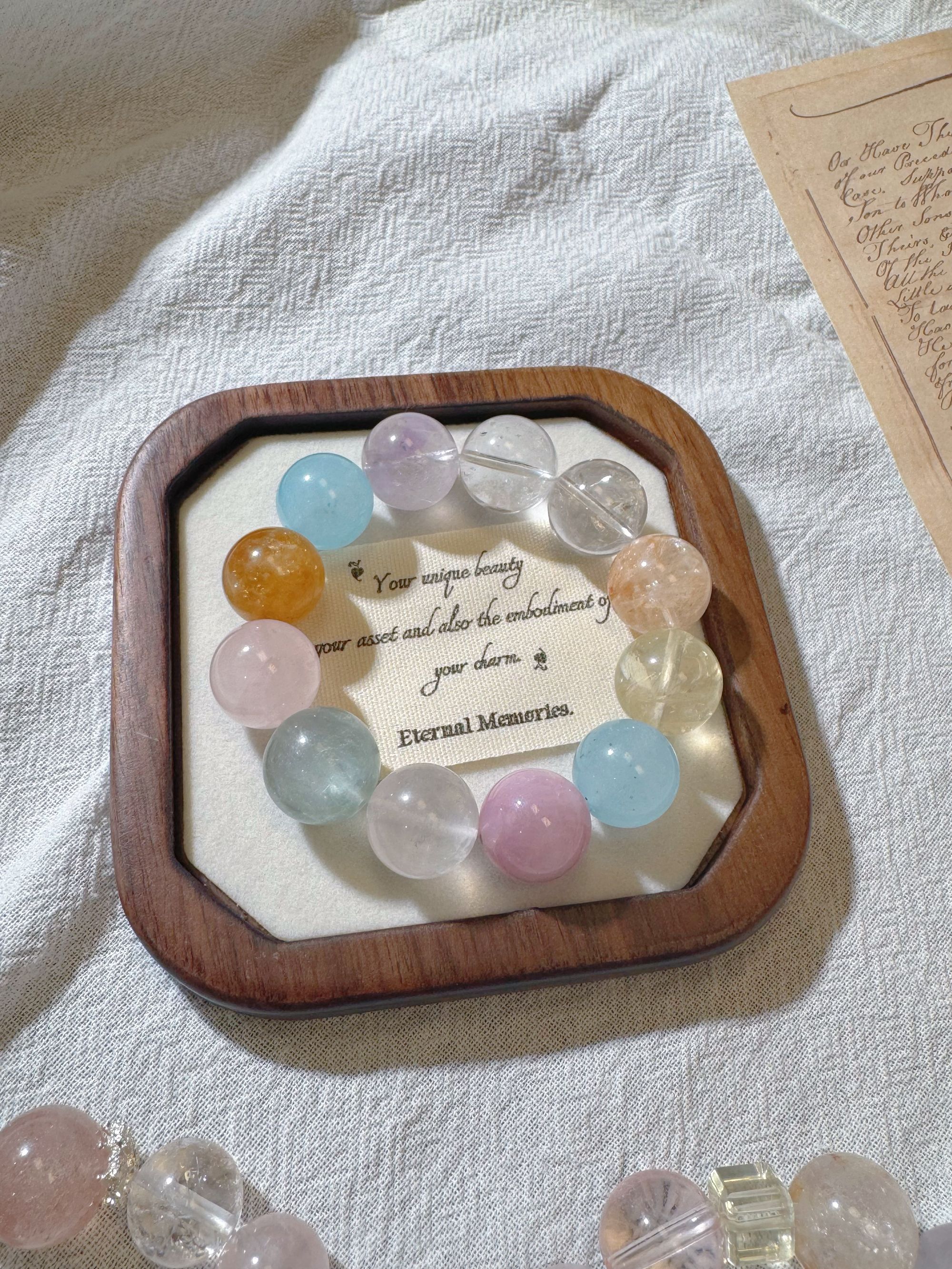 【补拍链接】天然水晶散珠 默认微瑕 介意勿拍