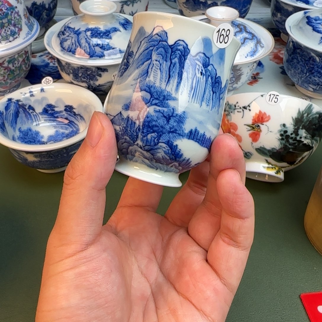 彦祖纯手工手绘茶具168