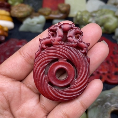 和田玉颈饰未镶嵌29