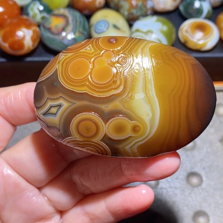 未镶嵌玛瑙/玉髓珠宝半成品134