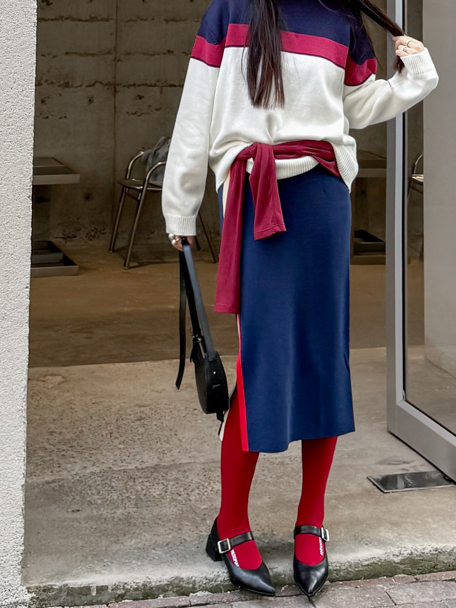 ANNAMOOER设计师品牌休闲款毛衣AM74M14