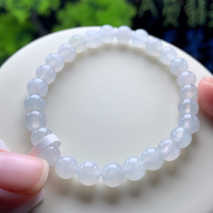 手链翡翠未镶嵌卡7