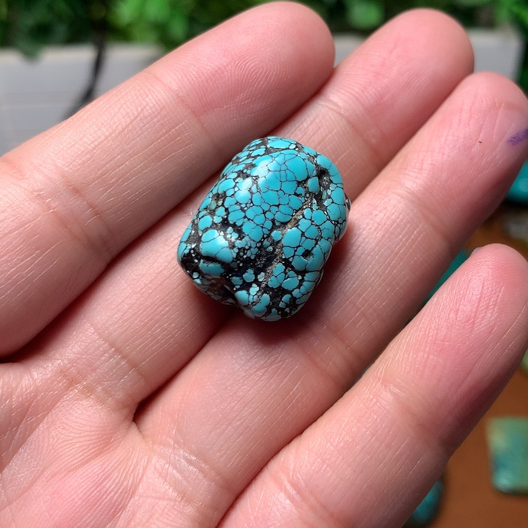 V***1绿松石未镶嵌珠宝奇石