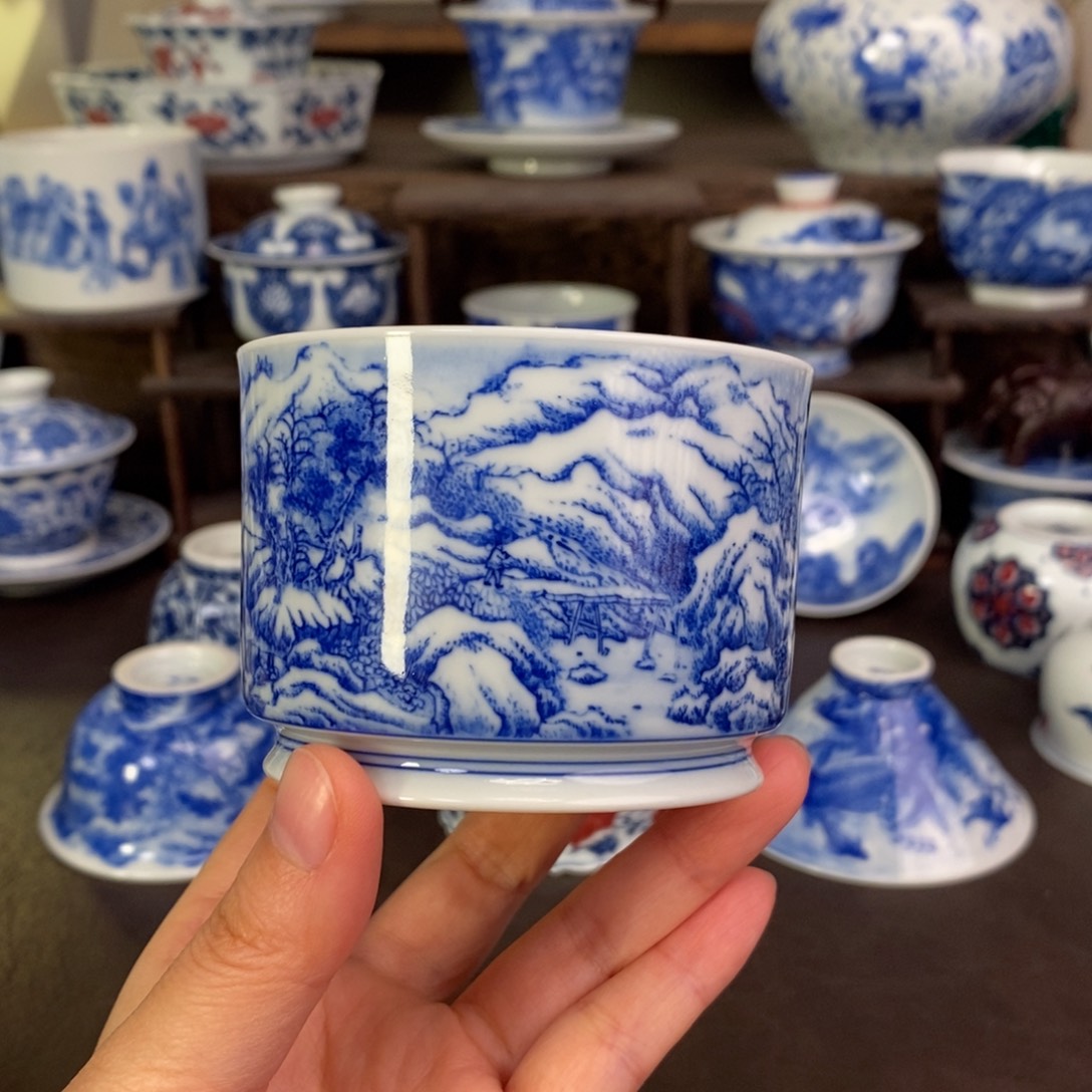 景德镇陶瓷手工手绘