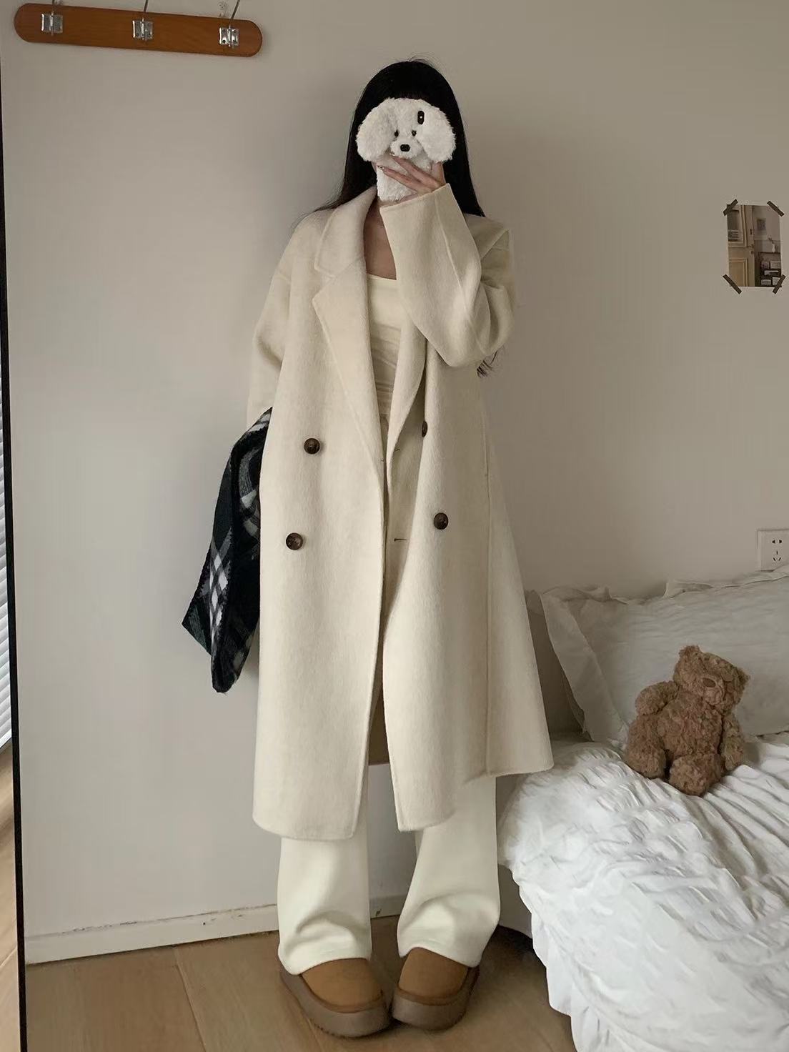 201-300单双面羊毛大衣好看气质百搭休闲