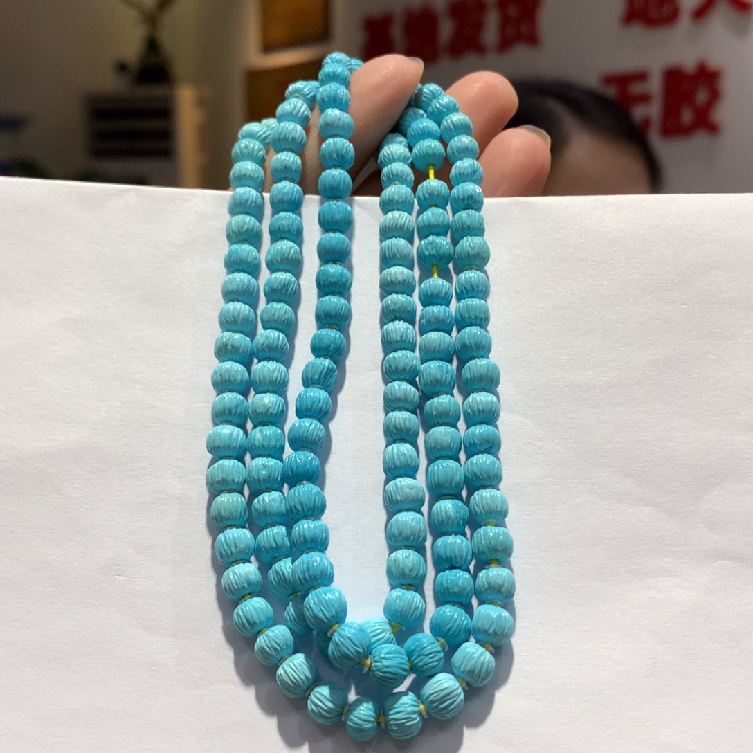 绿松石未镶嵌长链