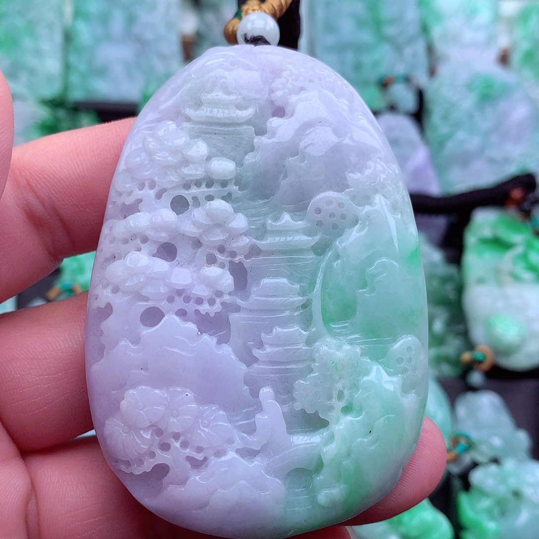 翡翠吊坠(不含链)未镶嵌