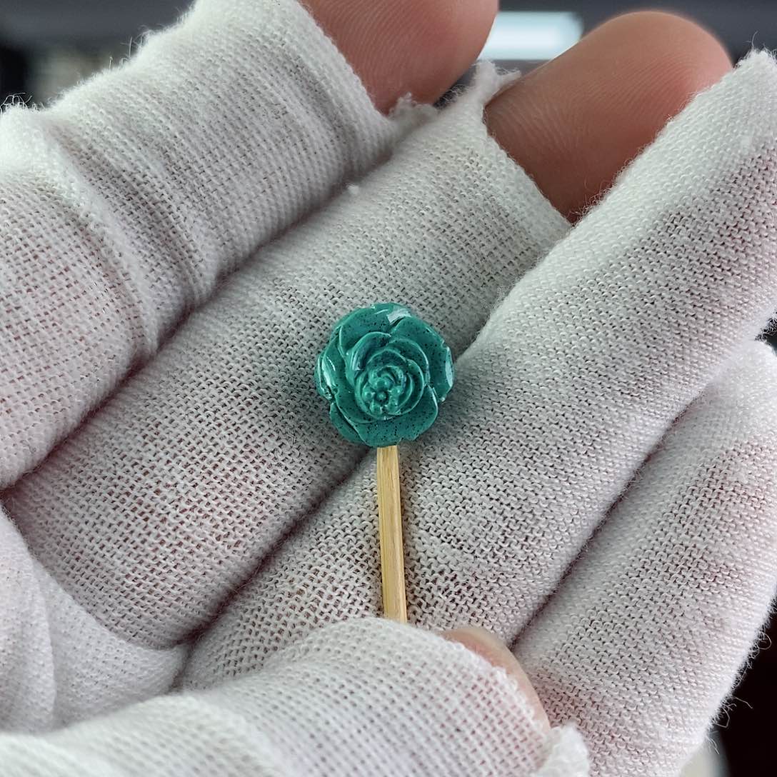 绿松石珠宝奇石未镶嵌