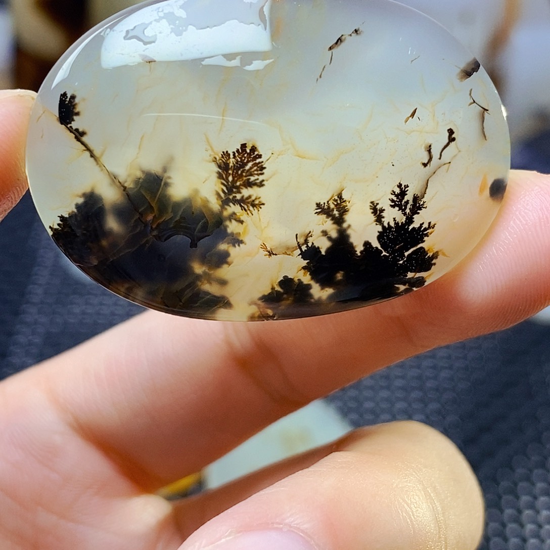 未镶嵌玛瑙/玉髓珠宝半成品