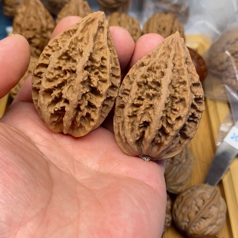 桃核把件50东北野生秋子核桃