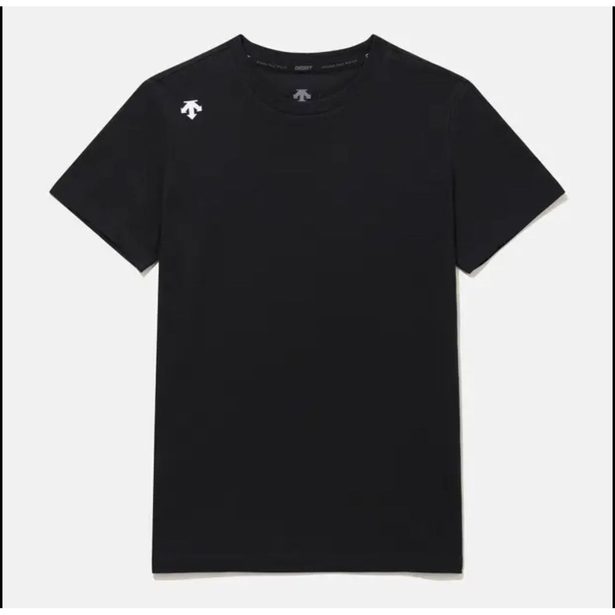 DESCENTE/迪桑特25年新款棉质圆领短袖韩版SQ323UTS76