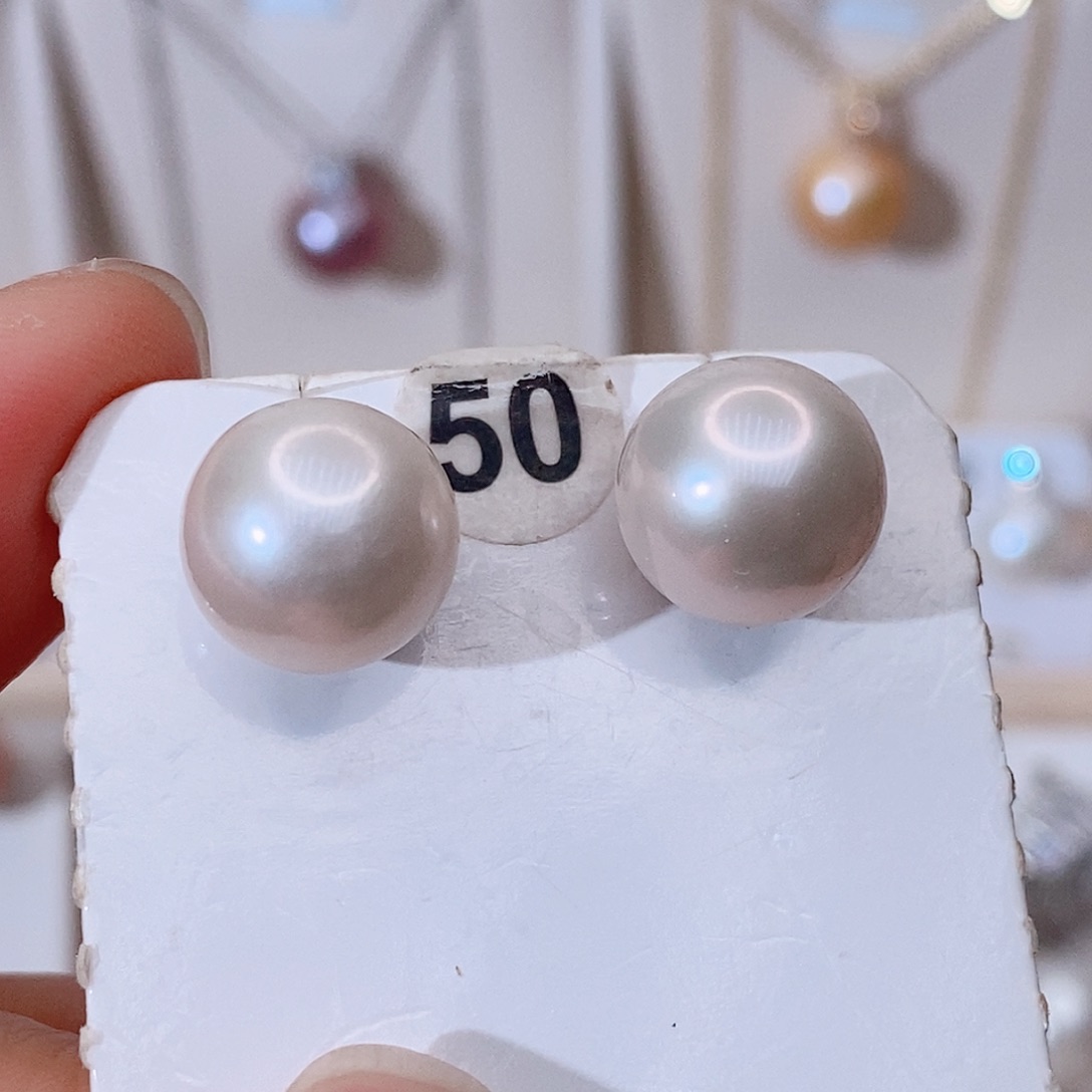 颈饰银S925镶嵌淡水珍珠