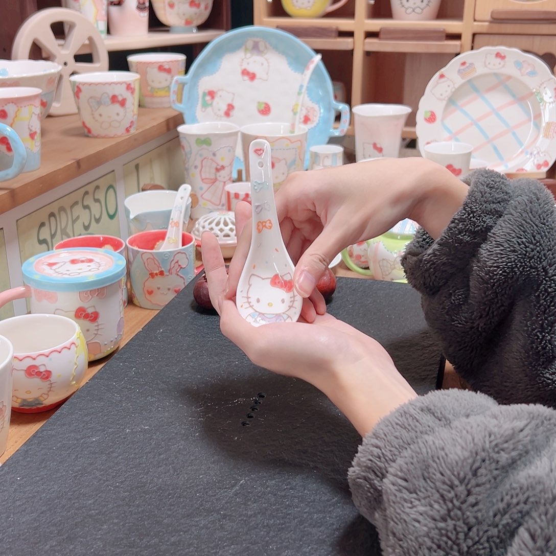 可爱手作陶瓷高温