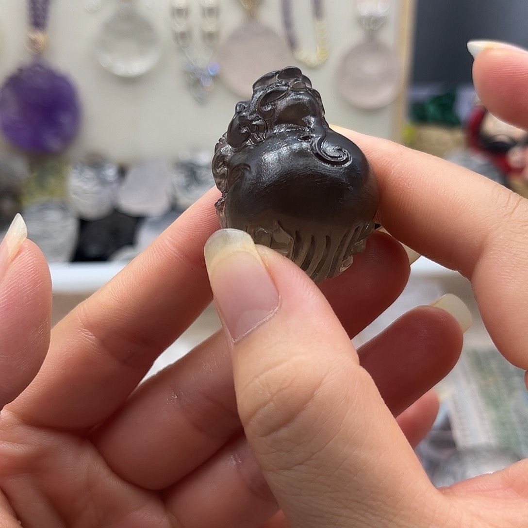 未镶嵌颈饰水晶不*丟茶水貔貅