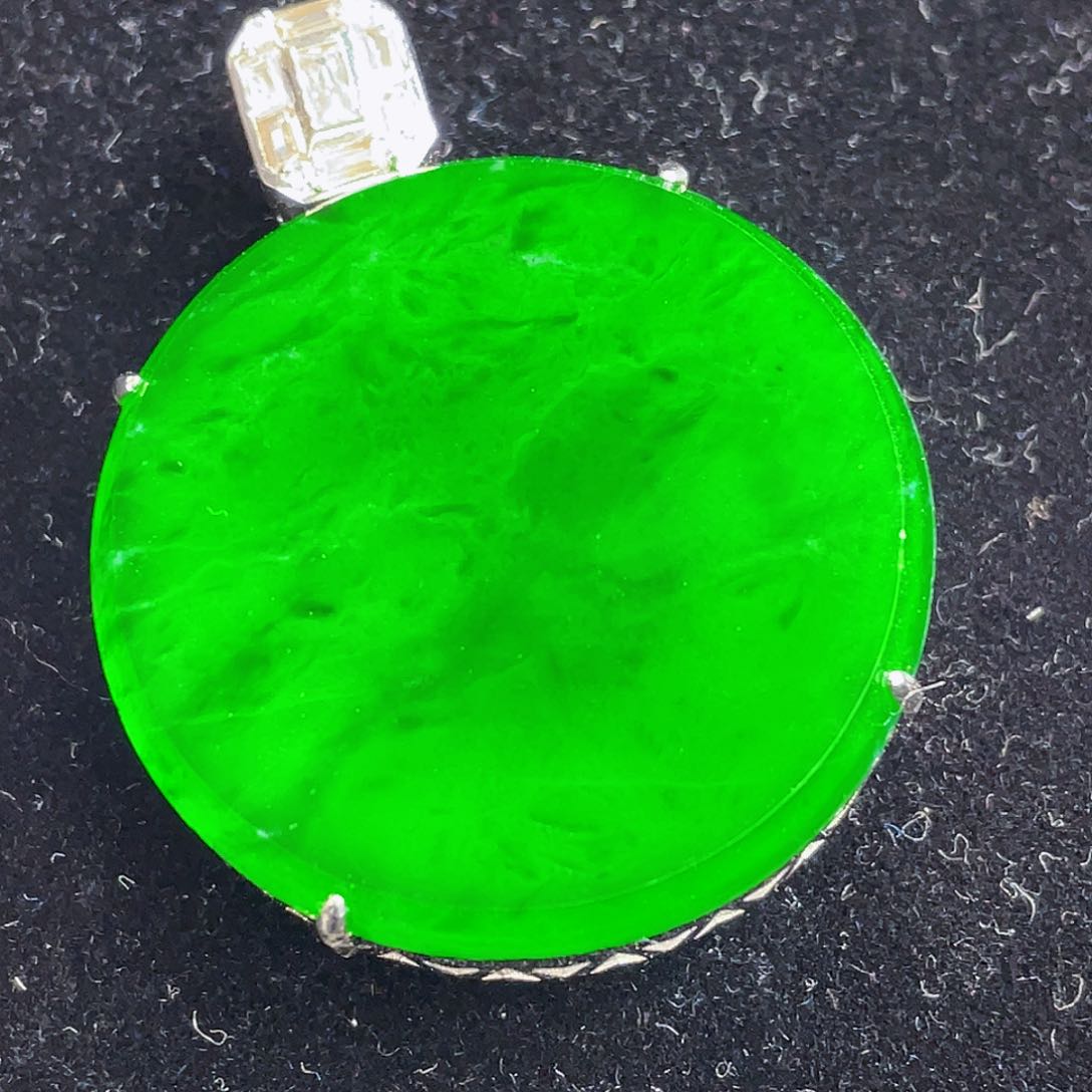 翡翠吊坠(不含链)未镶嵌