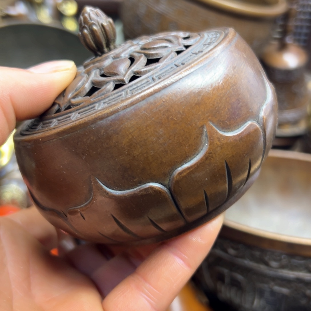 铜摆件欢迎欢迎你