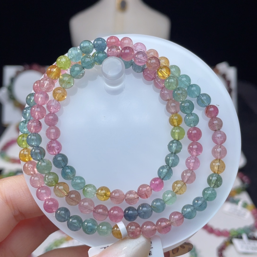 未镶嵌手串碧玺5.8mm±