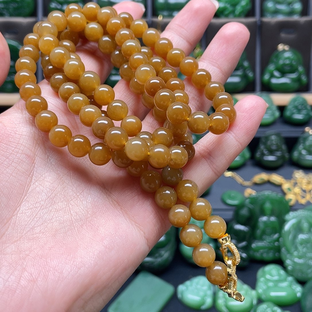 和田玉手链未镶嵌