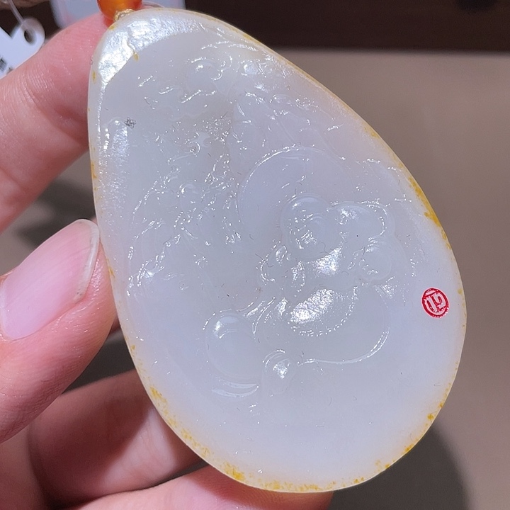 和田玉颈饰未镶嵌Y