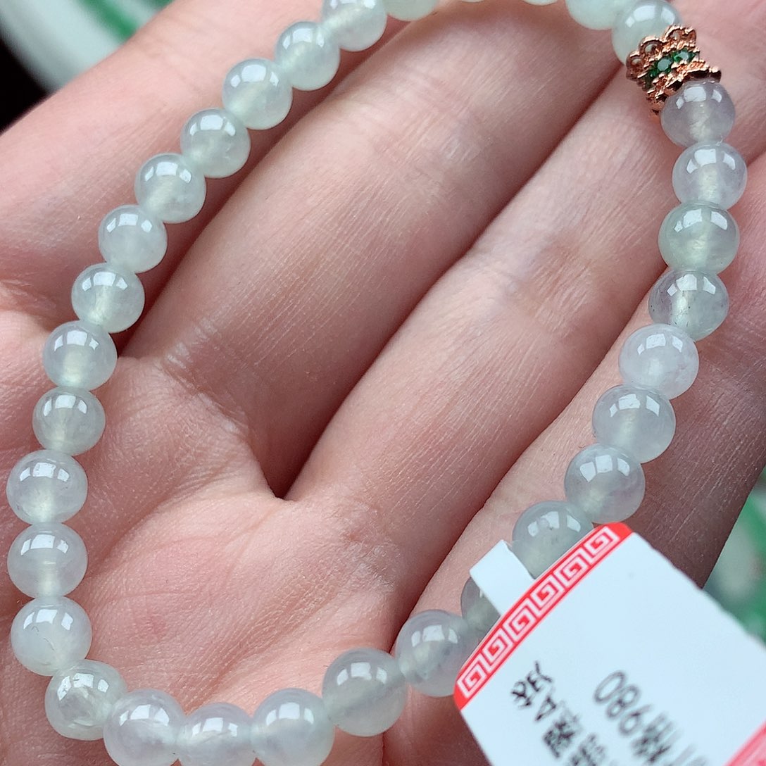 翡翠未镶嵌毛衣链