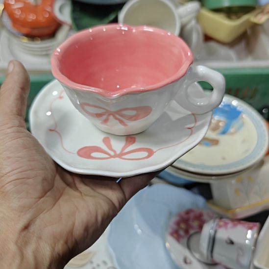 欧式，陶瓷餐具杯碗盘微瑕介意慎拍