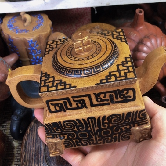 茶壶紫砂原矿料手工制一把壶123