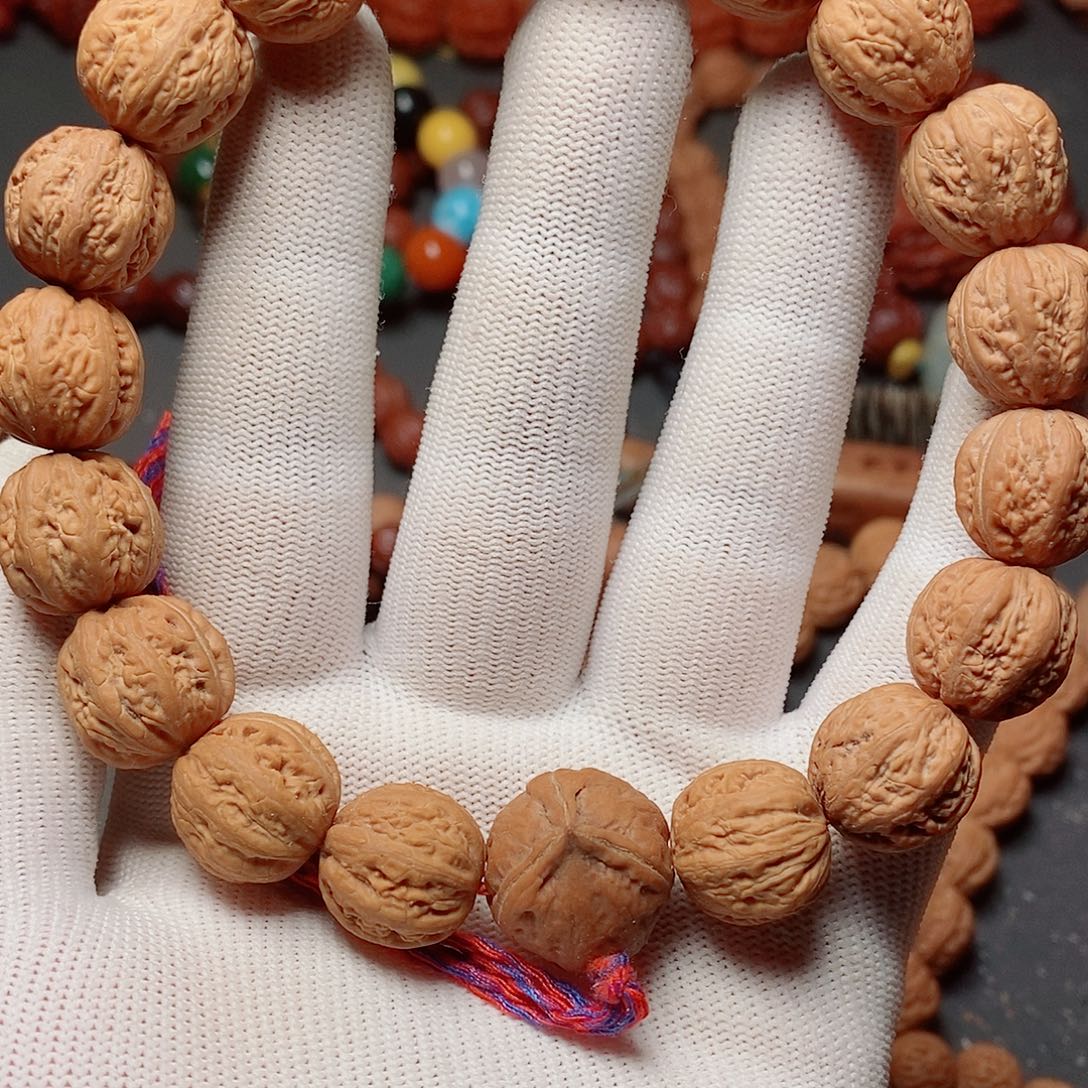 吊坠文玩核桃15.5粗筋小麻花