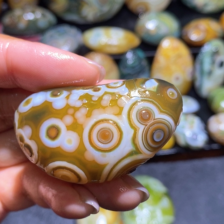 玛瑙/玉髓吊坠(不含链)未镶嵌