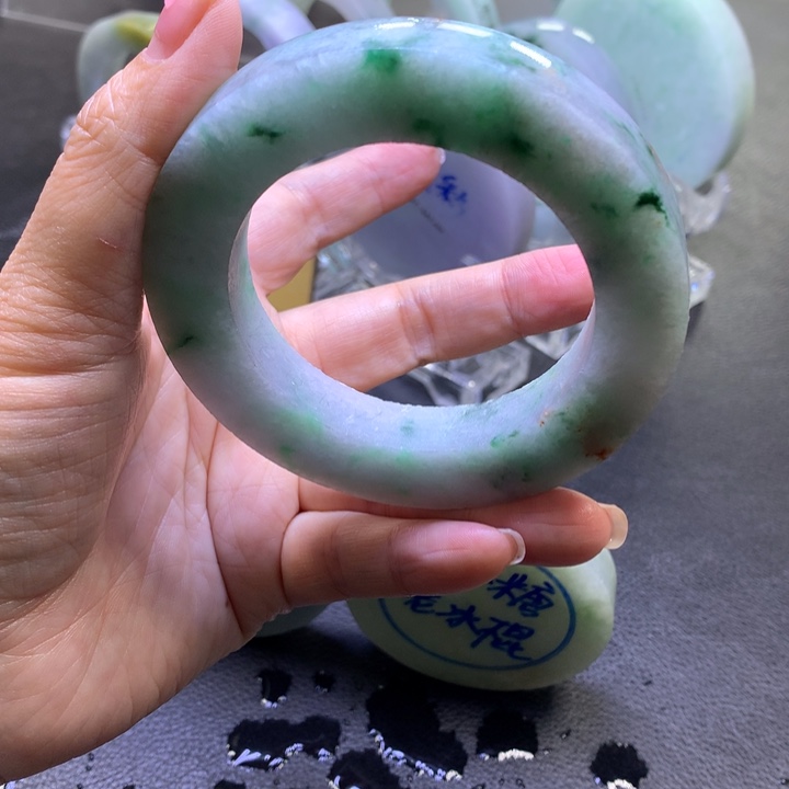 定制翡翠翡翠未镶嵌忘*草