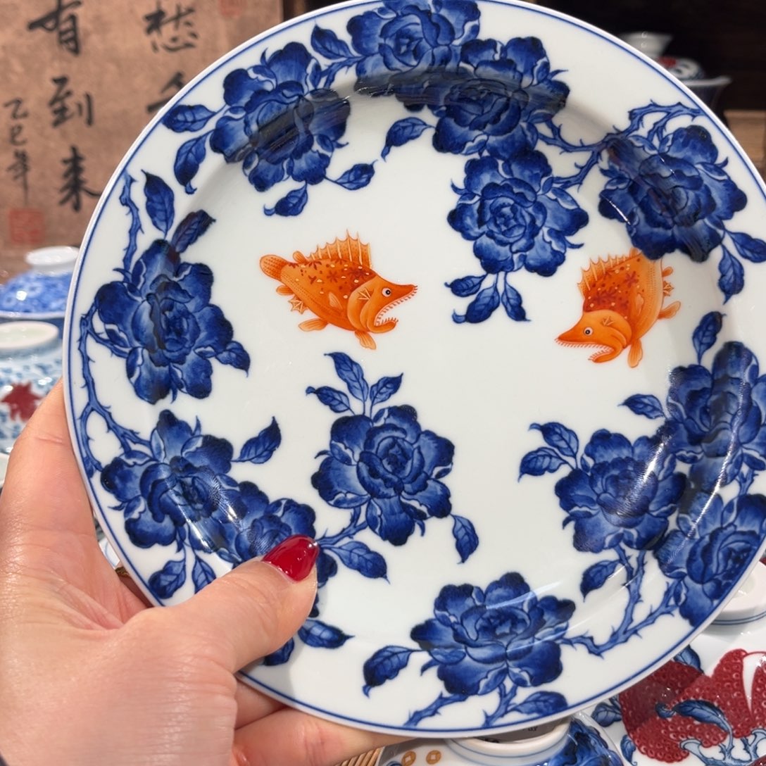 杯子陶景德镇陶瓷主人杯