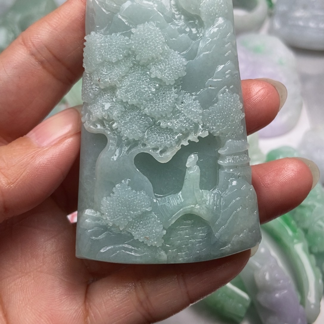 定制翡翠未镶嵌翡翠